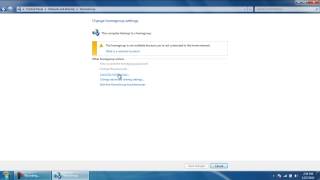 How to Leave Homegroup in Windows 7 [upl. by Notgnilliw120]