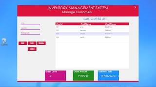 C full projectInventory Management Systemwith source code [upl. by Harpp]