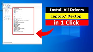 How to Install All Drivers in One Click  PCLaptop DriverPack Solution  Fix All Drivers Issue [upl. by Norene]