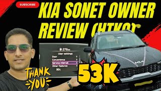 KIA SONET HTK Optional Owner review after 1200 km kiacars kiasonet carreview carmodification [upl. by Jenica]