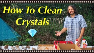 How To Clean Quartz Crystals amp Amethyst [upl. by Assetal]