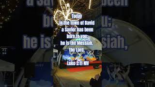 Today in the town of David a Savior has been born to you he is the Messiah the Lord  Christmas [upl. by Carmelita]