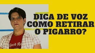 Como Retirar o Pigarro  Exercícios Vocais agora com legendas [upl. by Jana912]