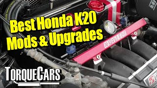 Best Honda K20 Mods amp Upgrades🔧 Tuning Guide🏁 [upl. by Wing]