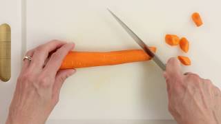 How to RollCut Carrots [upl. by Aowda]