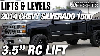 Lifts amp Levels 2014 Chevy Silverado 1500 35quot Rough Country Lift [upl. by Arnst95]