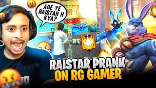 Raistar Prank With RG Gamer😂First Time RaiStar VsRGGamerLive 😉Raistar God Level Speed Gameplay [upl. by Fari]