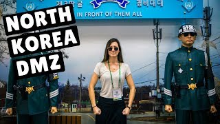 4 MINUTES IN NORTH KOREA  DMZ Full Experience [upl. by Rubi883]