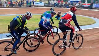 2024 Over 40s British Cycle Speedway Final [upl. by Nytnerb]