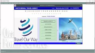 Travel Agency Management System SoftwareOracle [upl. by Fromma]