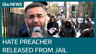 Anjem Choudary released from prison  ITV News [upl. by Ennaerb773]