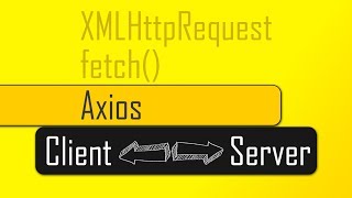 Sending JavaScript Http Requests with Axios [upl. by Aicilic]