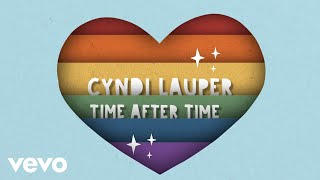 Cyndi Lauper  Time After Time Official Lyric Video [upl. by Lynne]