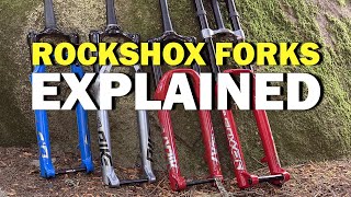 RockShox Fork Lineup Explained  What Are The Differences [upl. by Letsirk717]