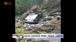 Jalan Longsor Mobil Masuk Jurang Sedalam 10 Meter di Pematang Siantar BIP 1910 [upl. by Jankell]