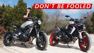 Is Yamaha Tricking You MT09 vs XSR900 Comparison [upl. by Kuster334]