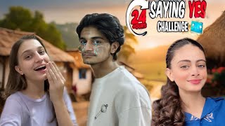 Saying YES to my Sister for 24 hours Challenge  Zolish vlogs [upl. by Cinimod]