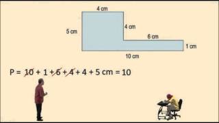 Finding Perimeter of Rectangular Shapes [upl. by Einomrah966]