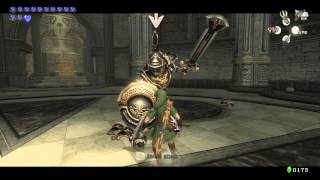 Zelda Twilight Princess HD Darknut Battle [upl. by Everest172]