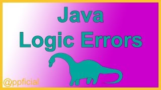 Java Logic Errors  Example of a Logical Program Error  Java Tutorial  Appficial [upl. by Nadnal]