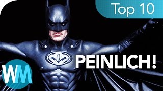 Top 10 der PEINLICHSTEN SUPERHELDEN  Filme ✔ [upl. by Doniv]