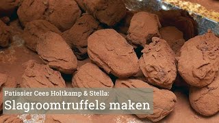 Cees Holtkamp maakt slagroomtruffels [upl. by Vivica]