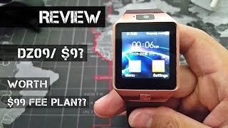 DZ09 Smart Watch Review Is It Worth 9 [upl. by Faline981]