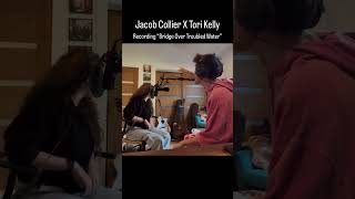 Tori Kelly jacob collier recording bridge over troubled water [upl. by Minier]