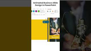 Animated Business Slide Design in PowerPoint [upl. by Akins]