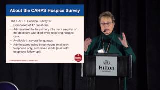 Consumer Assessment of Healthcare Providers and Systems CAHPS® Hospice Survey [upl. by Aiehtela]