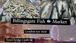 Billingsgate fish market  Largest fish market in United Kingdom  Buying in bulk Goan staple diet🐟 [upl. by Miner]