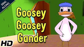 Goosey Goosey GanderHD SING ALONG Nursery Rhyme  Popular Nursery Rhymes  Shemaroo Kids [upl. by Allertse]