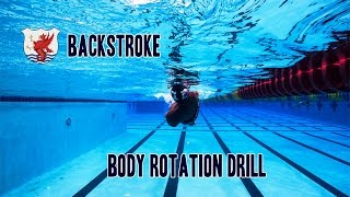 Swimisodes  Backstroke  Body Rotation Drill 4K [upl. by Issac312]