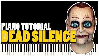 Charlie Clouser  Dead Silence  Main Titles Piano Tutorial Synthesia [upl. by Aronek]