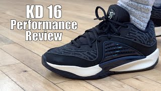 Nike KD 16 Performance Review [upl. by Calie345]