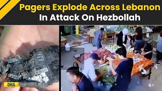 Lebanon Pager Explosion 1000 Hezbollah Members Wounded Across Lebanon As Pagers Explode I Israel [upl. by Rasmussen130]