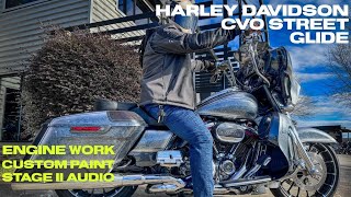 2019 Harley Davidson Street Glide CVO Full ride and Review [upl. by Namsaj]