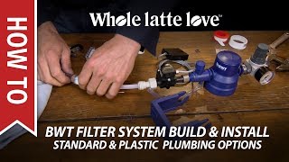 How To BWT Water Filter System Build amp Plumbing Install [upl. by Llennor686]