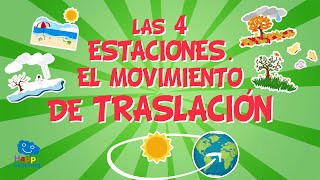 EL AÑO Y LAS 4 ESTACIONES EL MOVIMIENTO DE TRASLACIÓN  Vídeos Educativos para Niños [upl. by Asirac]