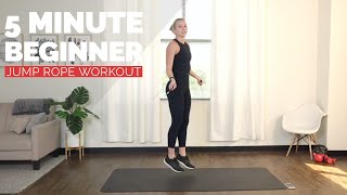 5 Min Jump Rope Workout for Beginners [upl. by Alf]