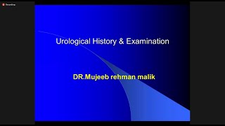 Urological History amp Examination  Clinical  Surgery [upl. by Anilatac]