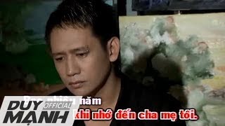 Nỗi Lòng Người Tha Hương  Karaoke  Duy Mạnh [upl. by Altaf]