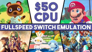 Fullspeed Nintendo Switch Emulation on a 50 CPU  Multicore Performance Update [upl. by Daphene583]