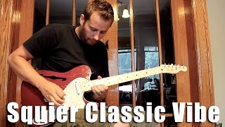 Squier Classic Vibe Telecaster Thinline [upl. by Zealand297]