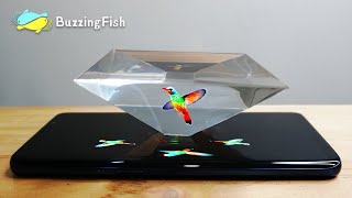 🎥 How to Make 3D Hologram Projector with Resin Super Clear  Resin DIY [upl. by Amikat176]