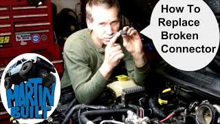 Replace Fuel Injector Connector [upl. by Libb]