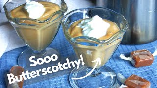 How To Make Butterscotch Pudding  Old School Recipe [upl. by Pisarik]