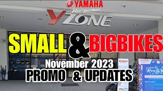 2023 November Yamaha Small amp Big bikes Price Update All Models SRP Installment DP Monthly  Specs [upl. by Yrnehnhoj]