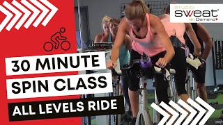 30 Minute Spin® Class  FAT TORCHING Indoor Cycling Workout for BEGINNERS amp ALL LEVELS [upl. by Sisak11]