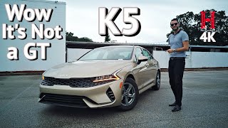 2022 Kia K5 LXS Spec Review Features and DRIVE [upl. by Mathre]